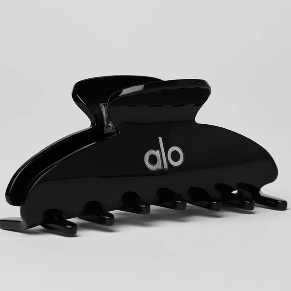Alo yoga black hair clip